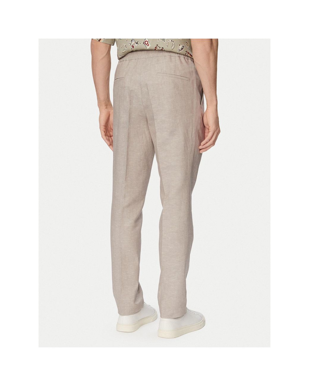 HUGO Stoffhose Getlin 50559695 Slim Fit in Natural für Herren