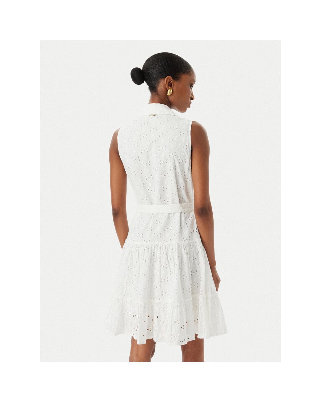 Lola Casademunt White Sommerkleid Ls2616037 Regular Fit