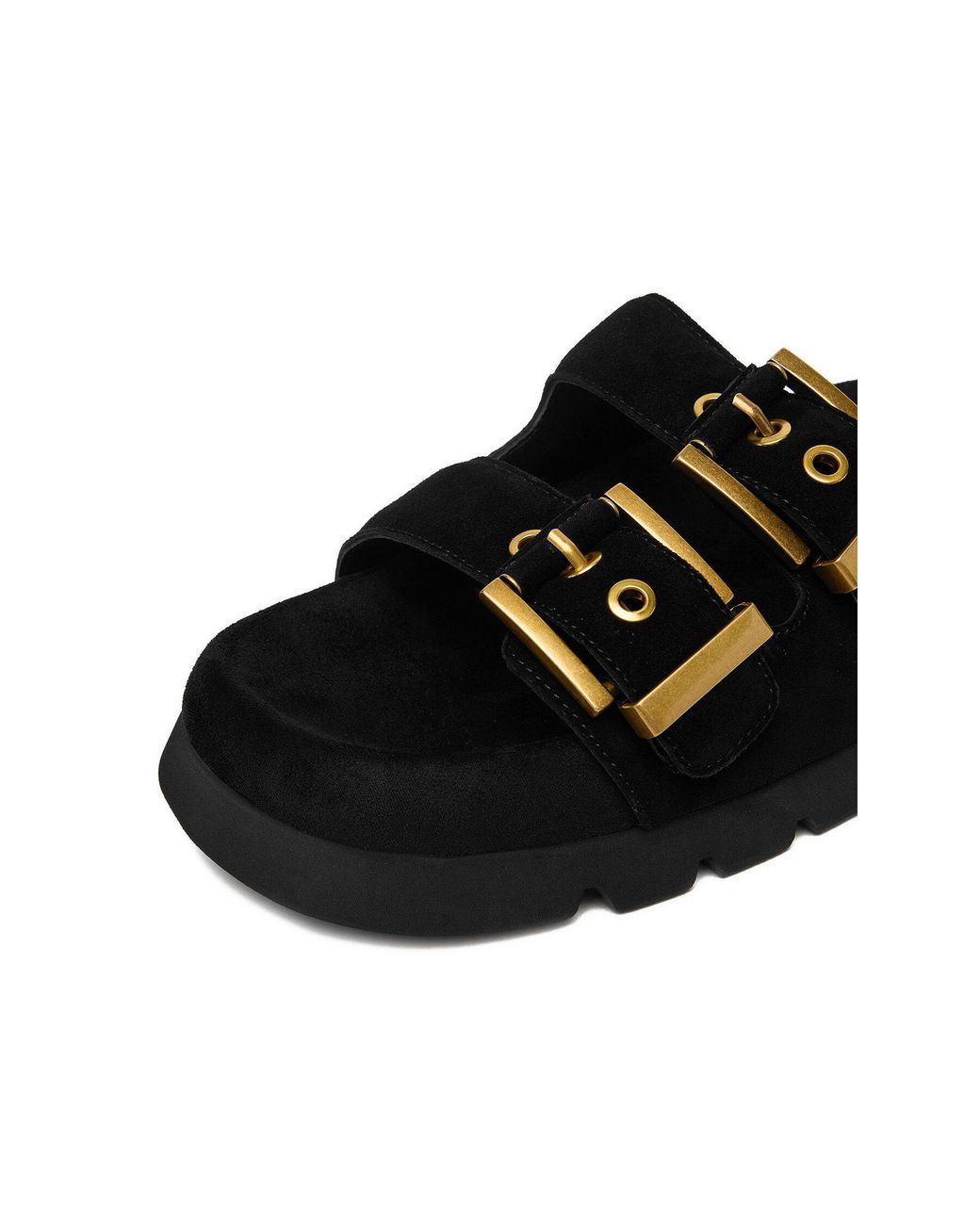 Badura Black Pantoletten Eo-Alivia-Lt2525-1