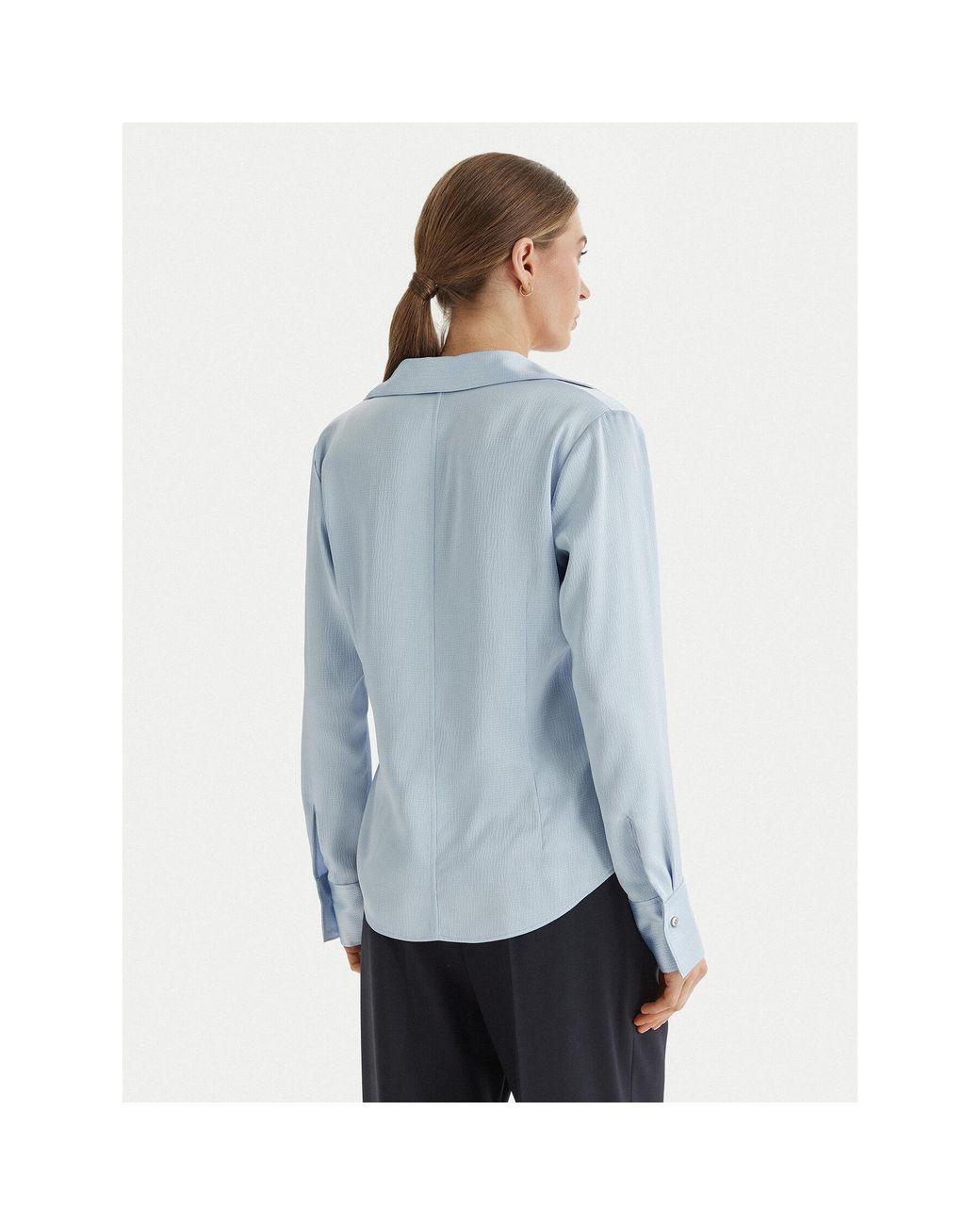 Calvin Klein Blue Hemd Lv044F129G Regular Fit