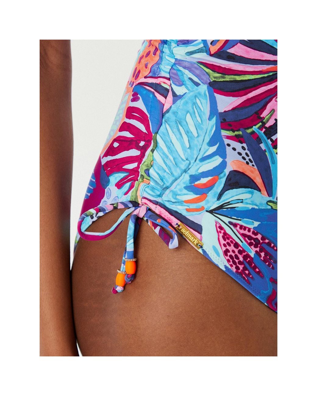 Selmark Blue Badeanzug Bn958