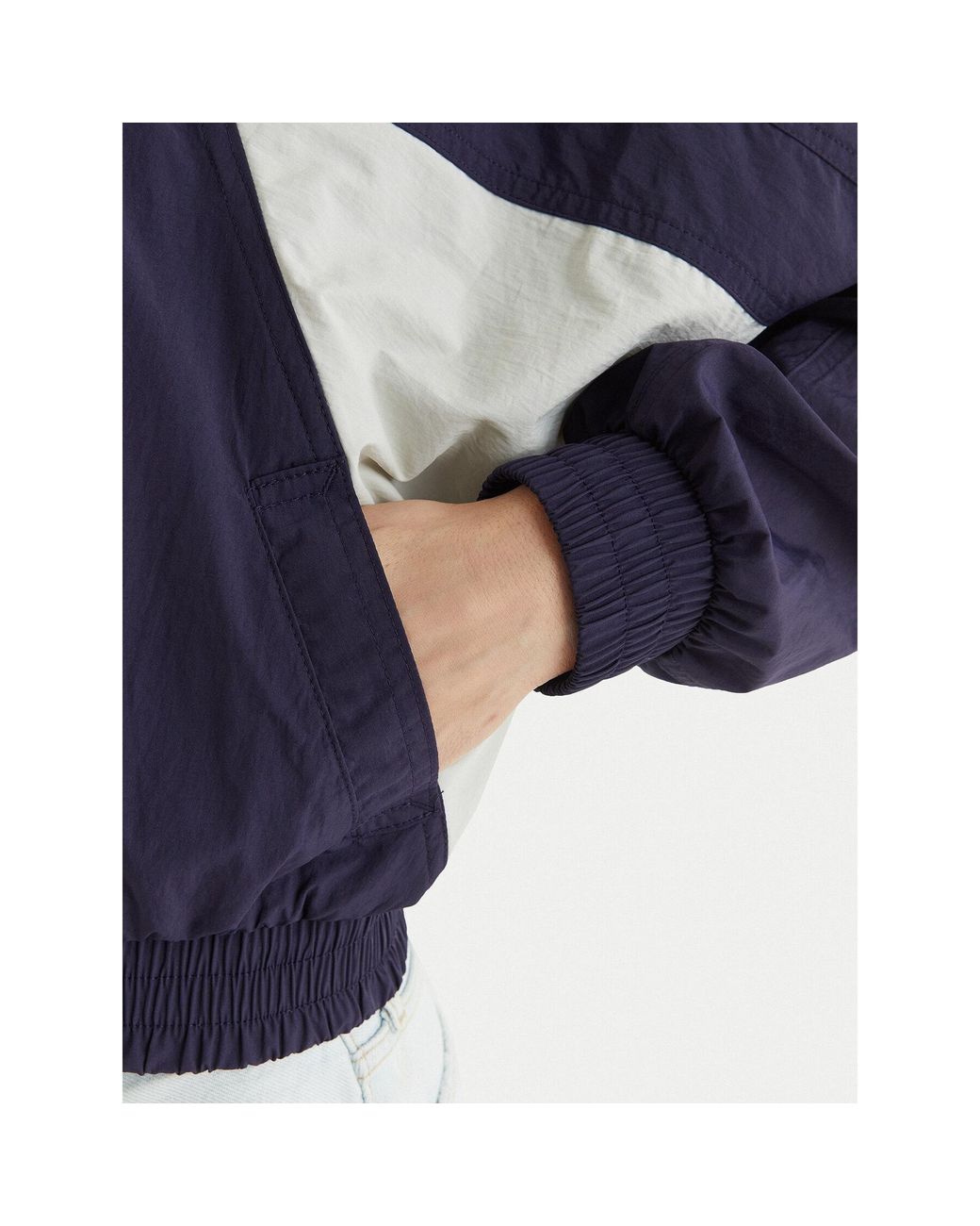 Calvin Klein Blue Bomberjacke Lv047F506G Regular Fit