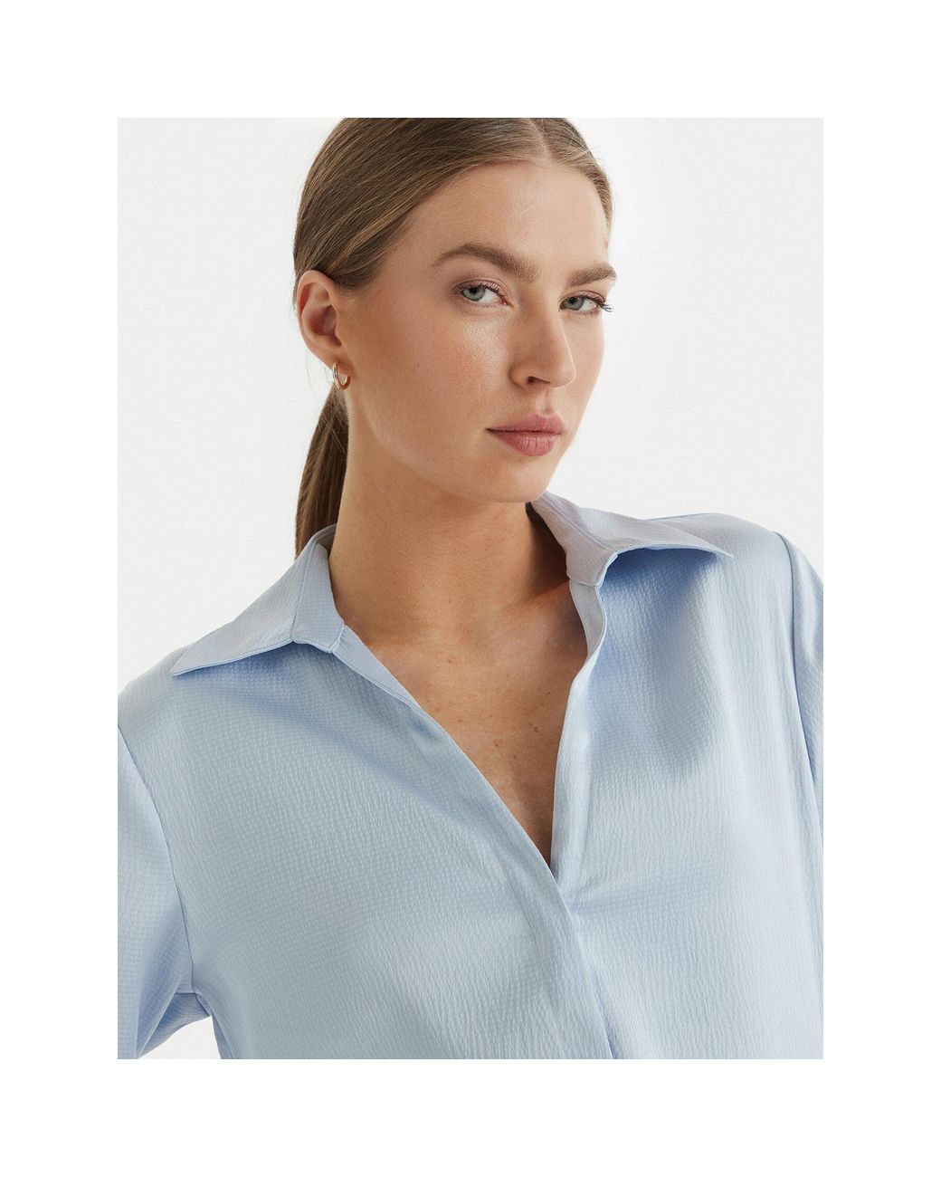 Calvin Klein Blue Hemd Lv044F129G Regular Fit