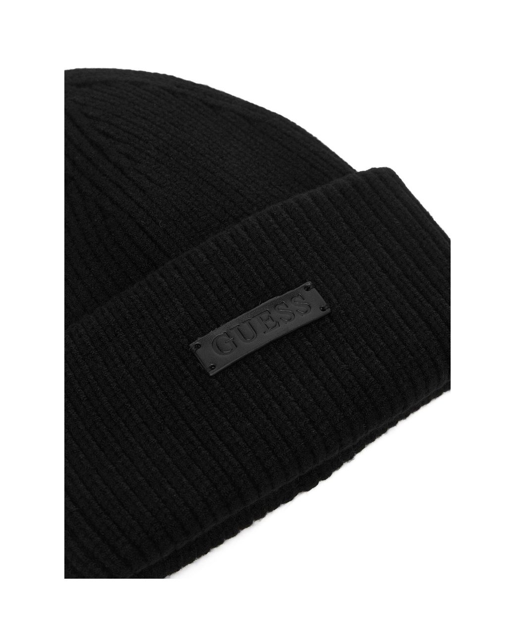 Guess Mütze Am9693 Pol01 in Black für Herren