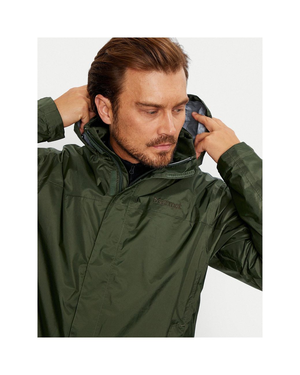 Marmot Regenjacke Precip Eco M15881 Regular Fit in Green für Herren