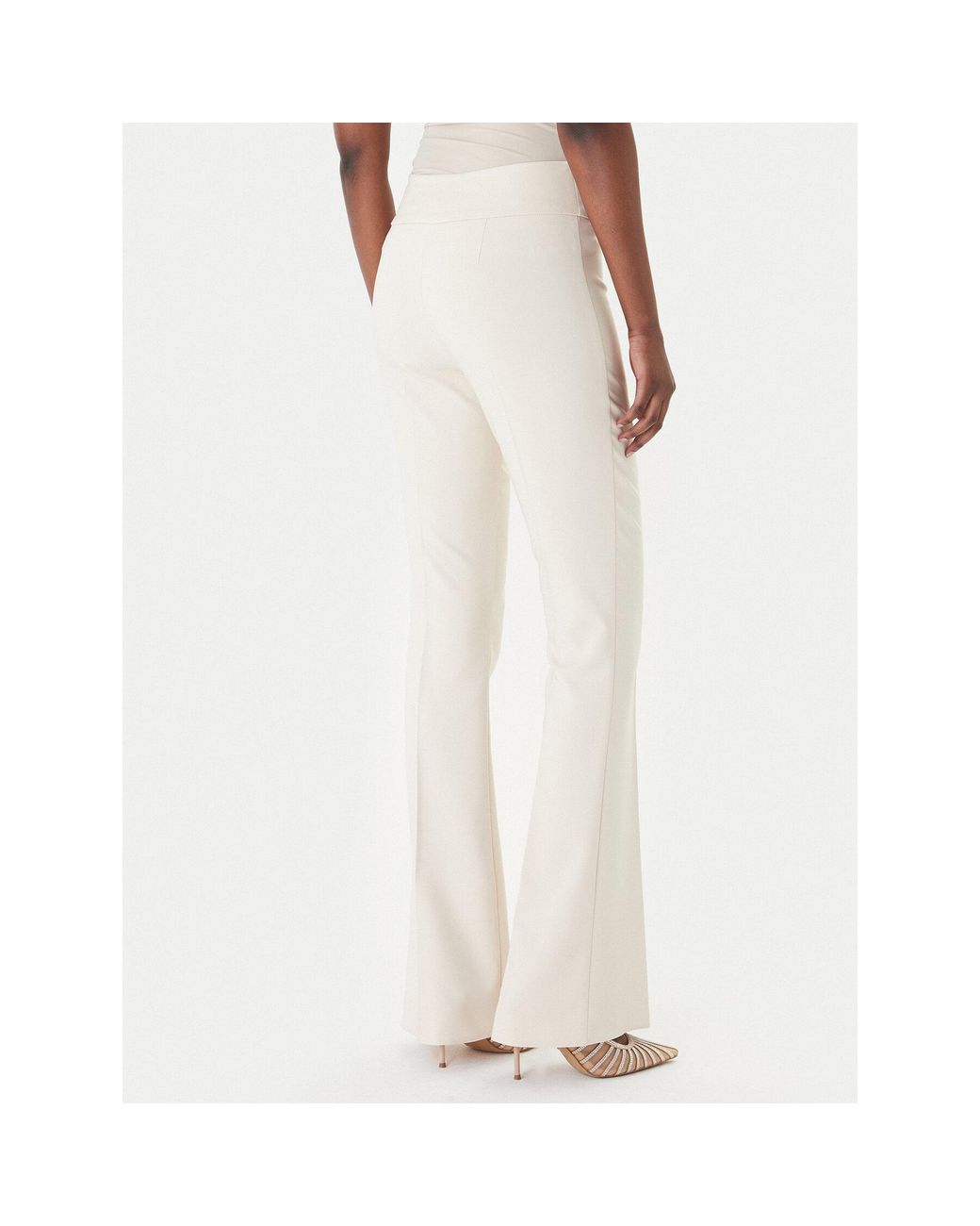 Rinascimento White Stoffhose Cfc0127876003 Slim Fit