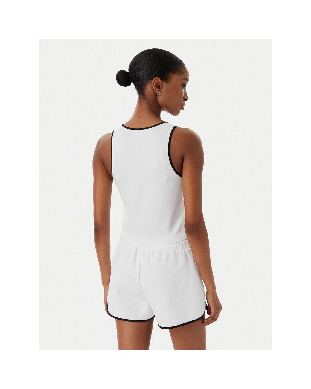 Karl Lagerfeld White Top B2W17087 Slim Fit