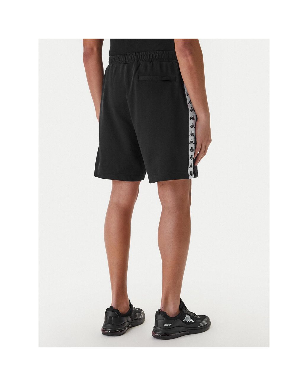 Kappa Sportshorts Banda Oviedo 351S77W Comfort Fit in Black für Herren