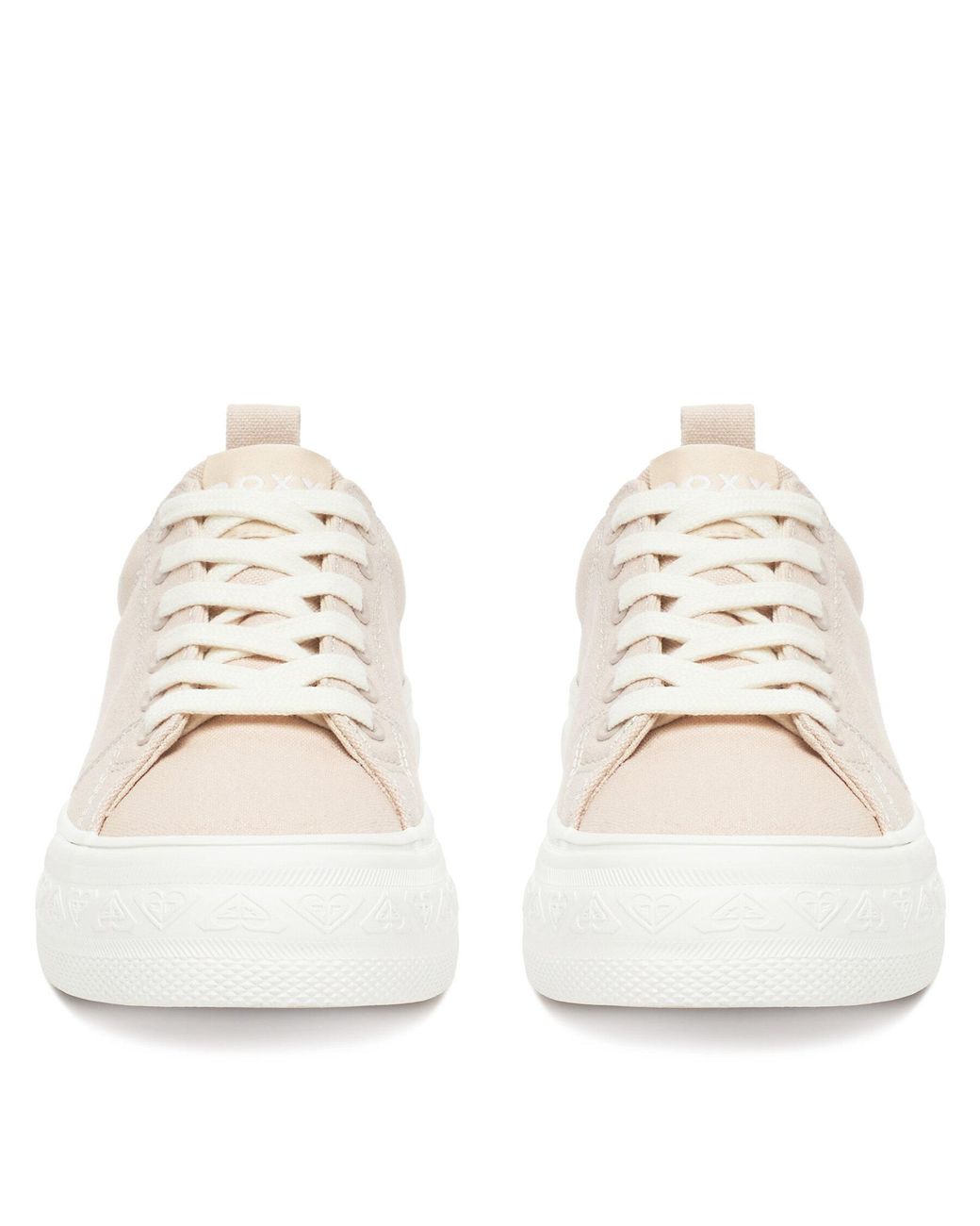 Roxy White Sneakers Aus Stoff V12908
