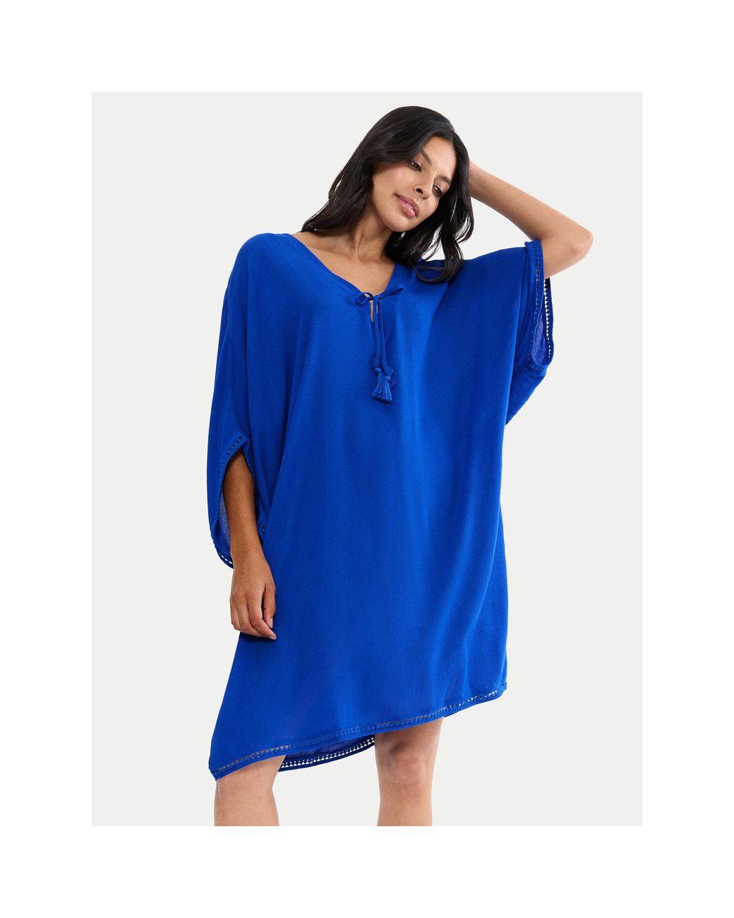Triumph Blue Strandkleid Beach Mywear 10226474 Relaxed Fit