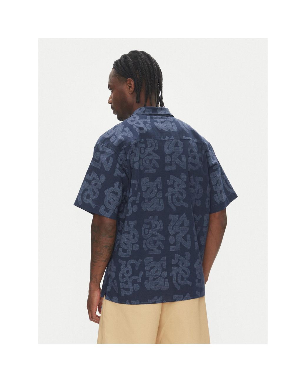 Element Hemd Thalweg Elywt00176 Regular Fit in Blue für Herren