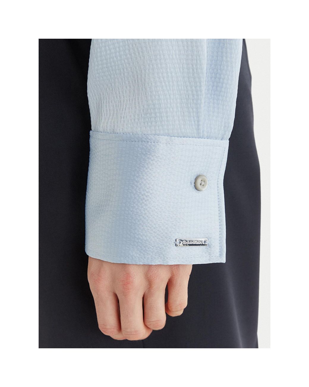 Calvin Klein Blue Hemd Lv044F129G Regular Fit