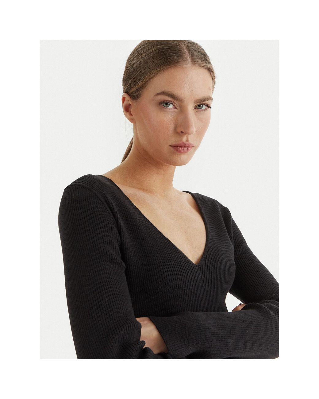 Calvin Klein Black Kleid Für Den Alltag Lv047F324G Slim Fit