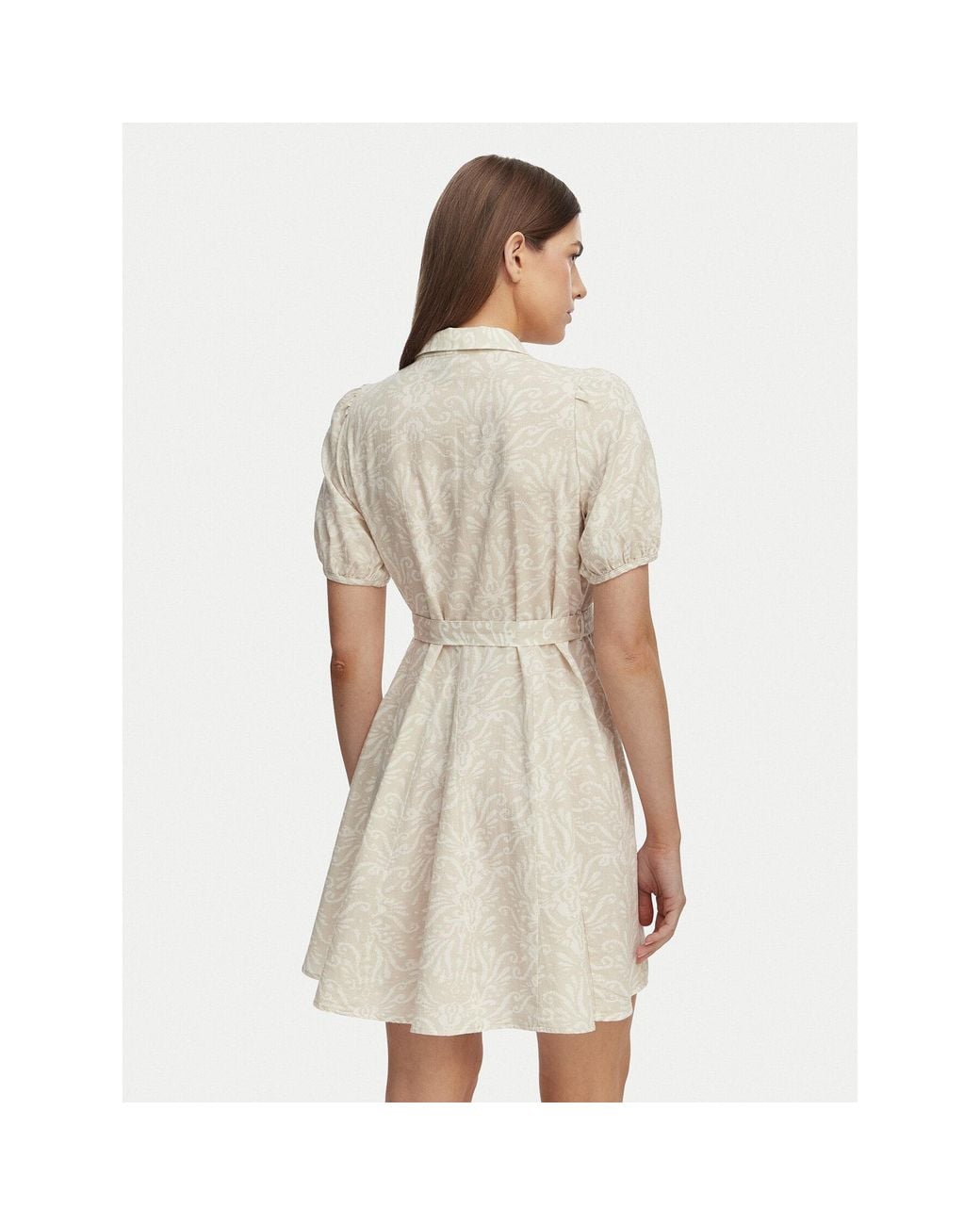 Vero Moda White Kleid Für Den Alltag Dicthe 10303728 Regular Fit
