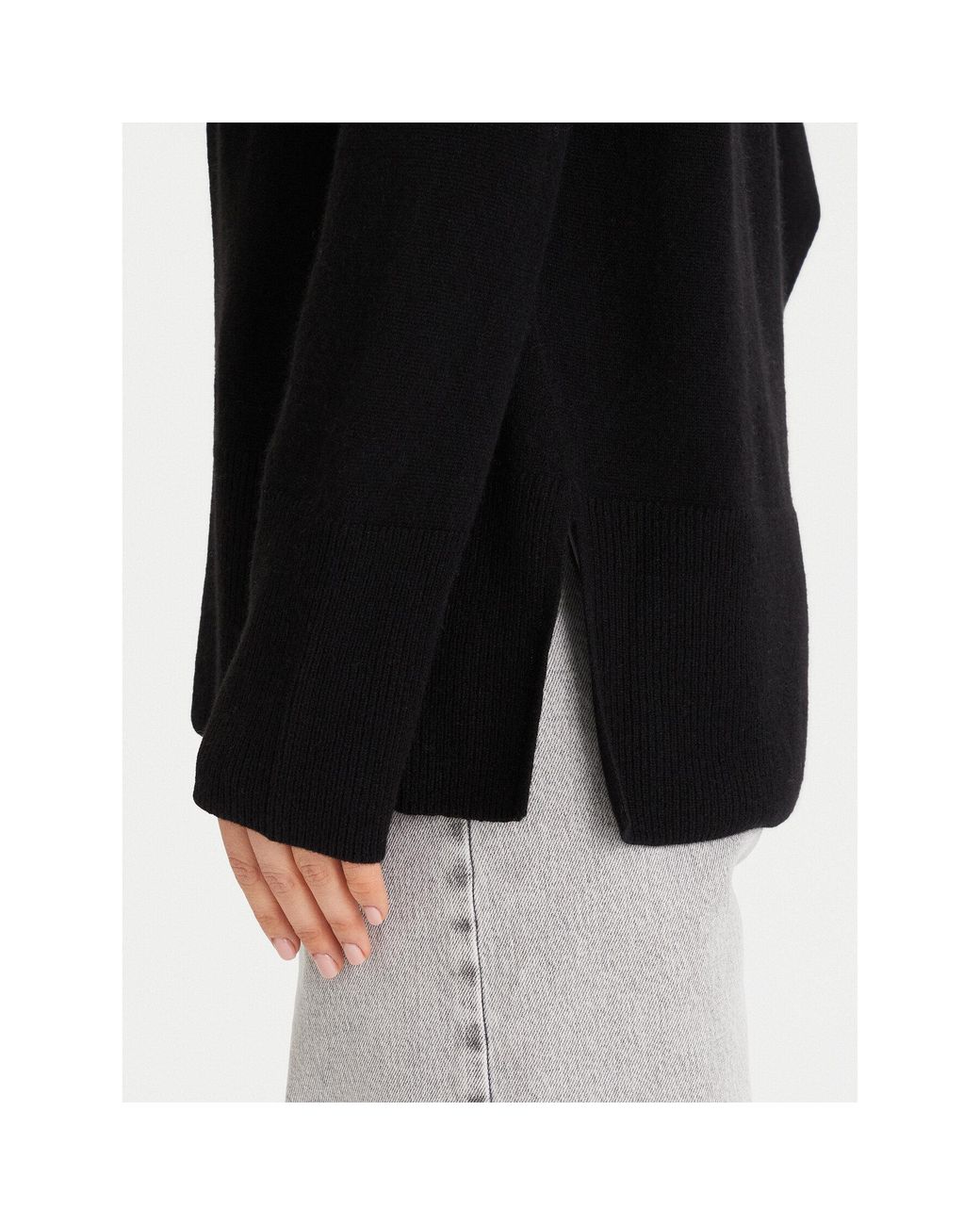 ViCOLO Black Pullover 22038F Regular Fit