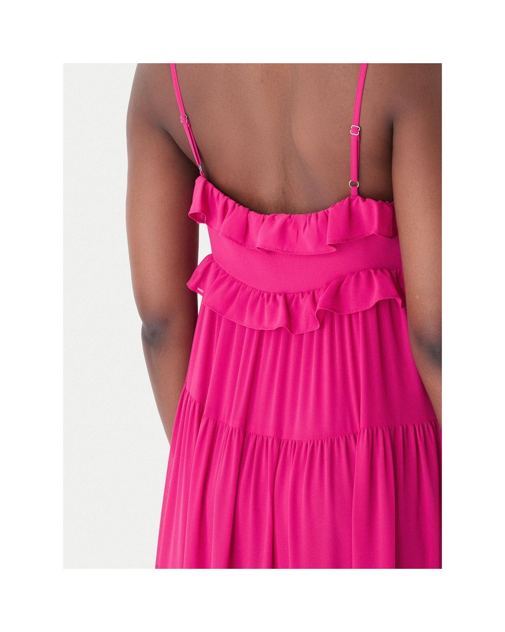 MICHAEL Michael Kors Pink Sommerkleid Ms683E37R3 Relaxed Fit