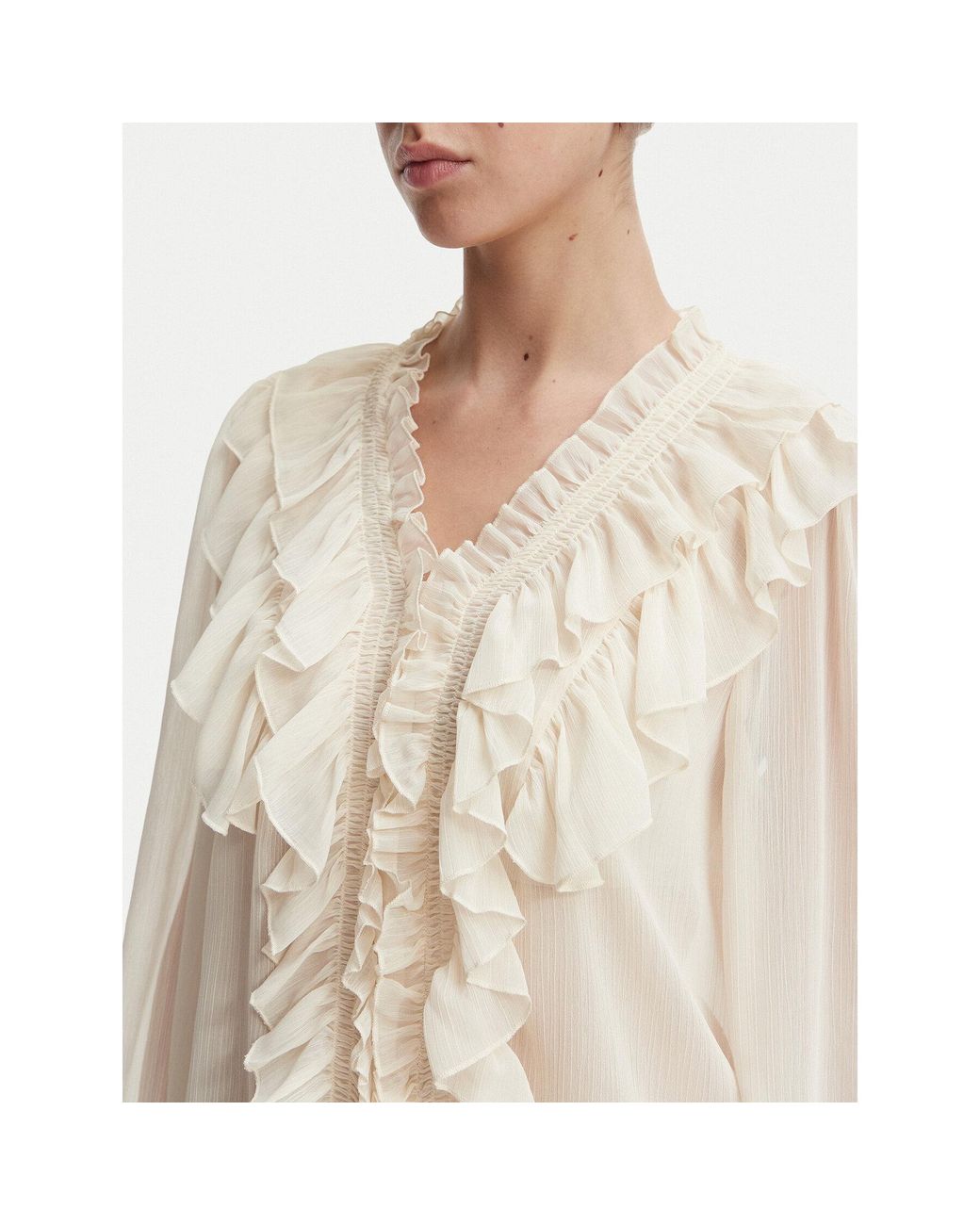 Morgan White Bluse 252-Cathy Regular Fit