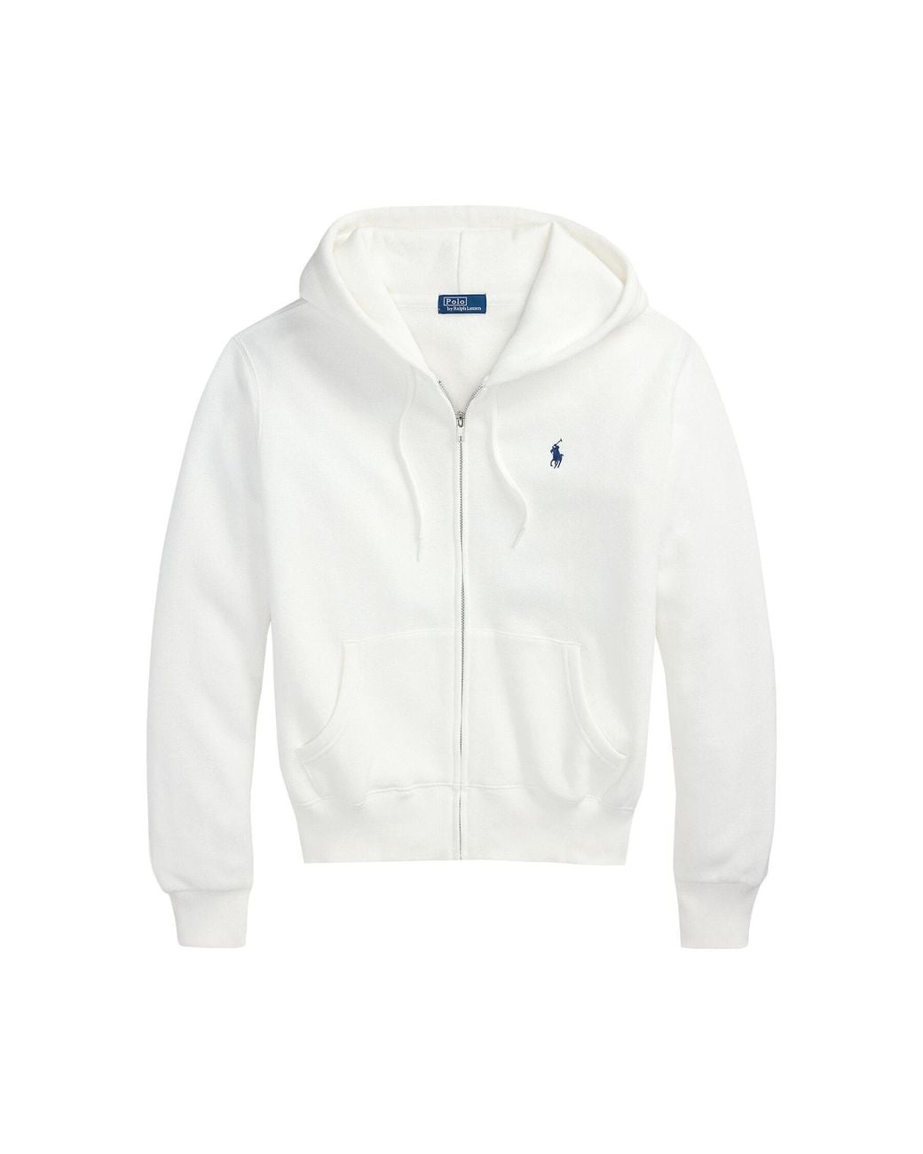Polo Ralph Lauren White Sweatshirt 211971699001 Relaxed Fit