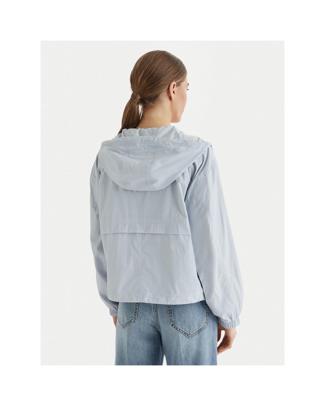 Calvin Klein Blue Windjacke Essential Lv047F507G Regular Fit