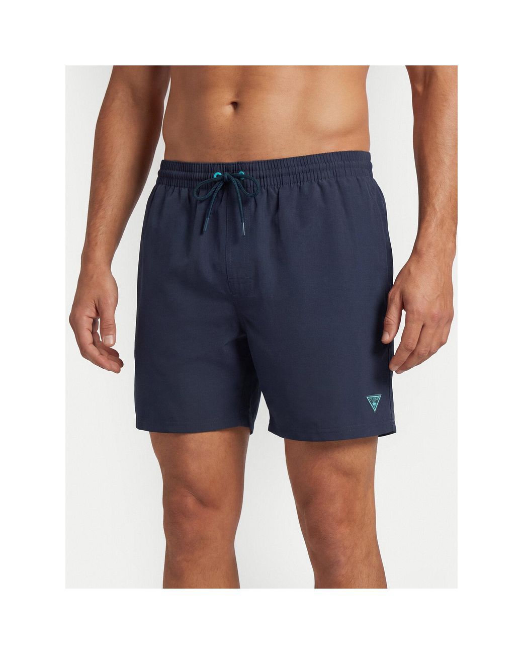 Guess Badeshorts F6Gt24 Wg282 Medium Regular Fit in Blue für Herren