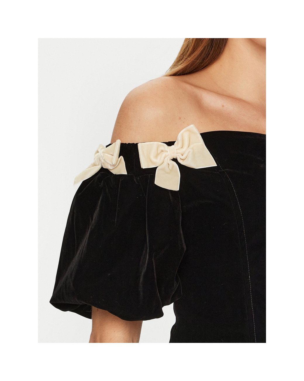 ELEH Black Bluse E00201 Regular Fit