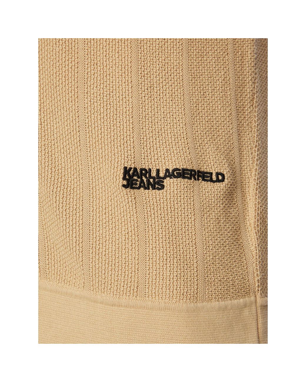 Karl Lagerfeld Poloshirt B2M18028 Relaxed Fit in Natural für Herren