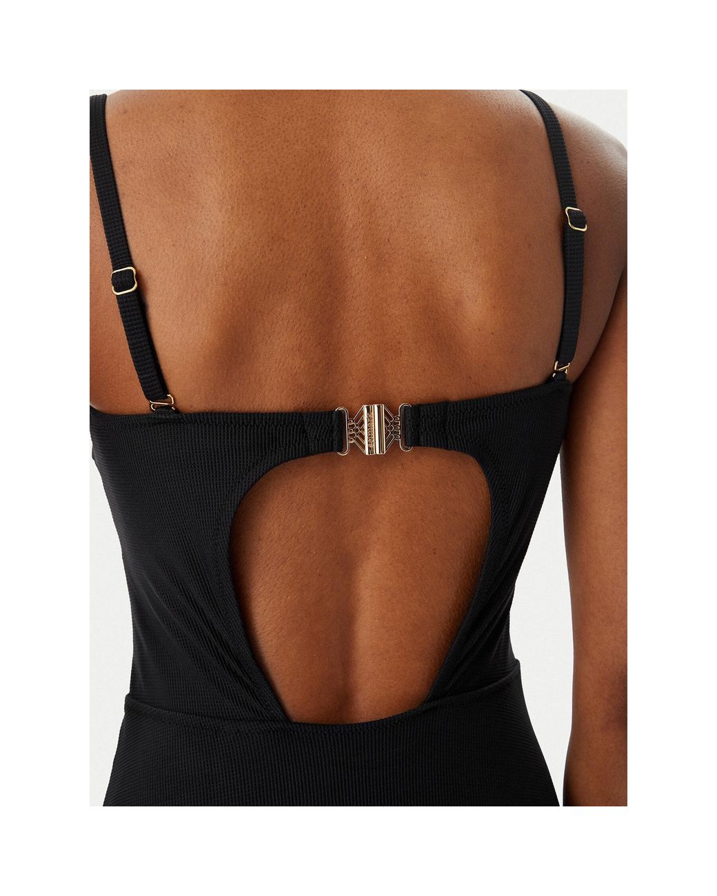 Selmark Black Badeanzug Bn358