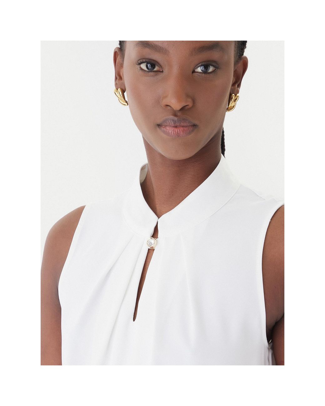 Rinascimento Pink Bluse Cfc0127706003 Regular Fit