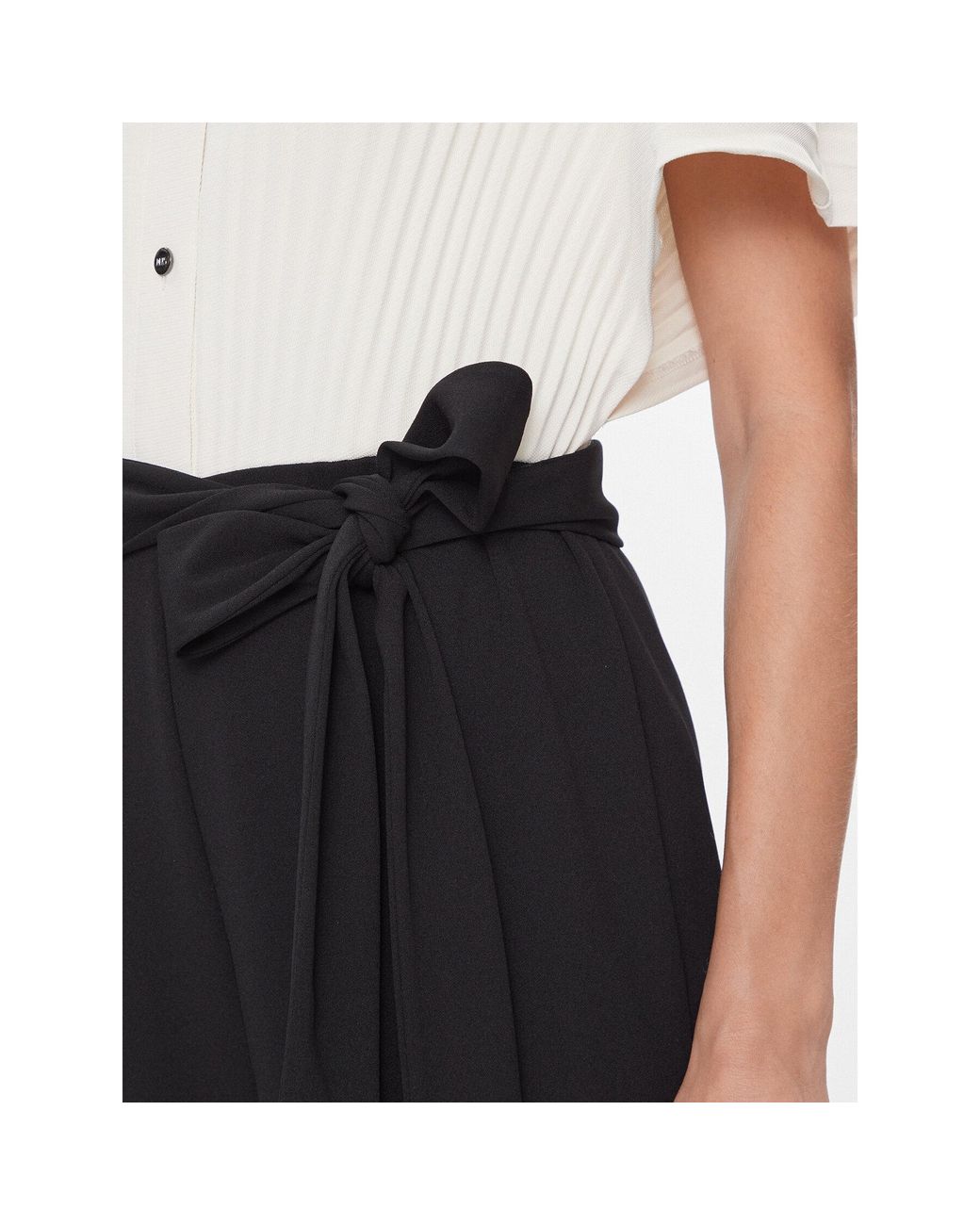 DKNY White Jumpsuit Dd3J3455 Relaxed Fit