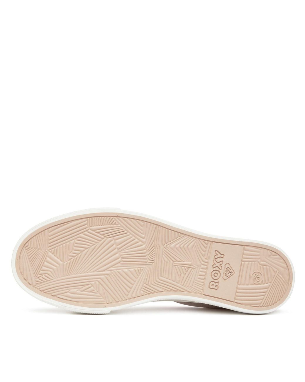 Roxy White Sneakers Aus Stoff V12908