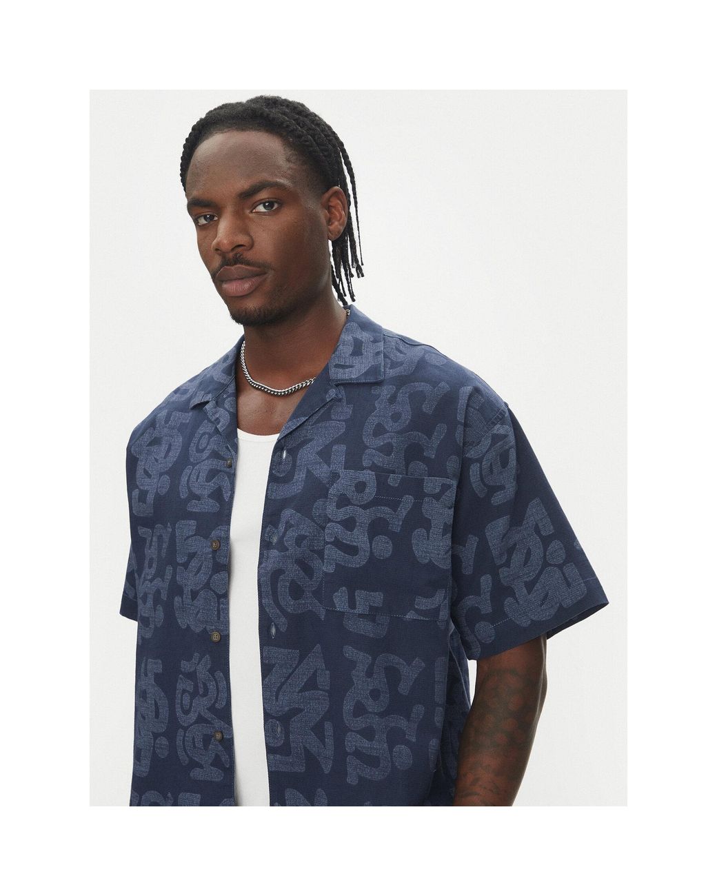 Element Hemd Thalweg Elywt00176 Regular Fit in Blue für Herren