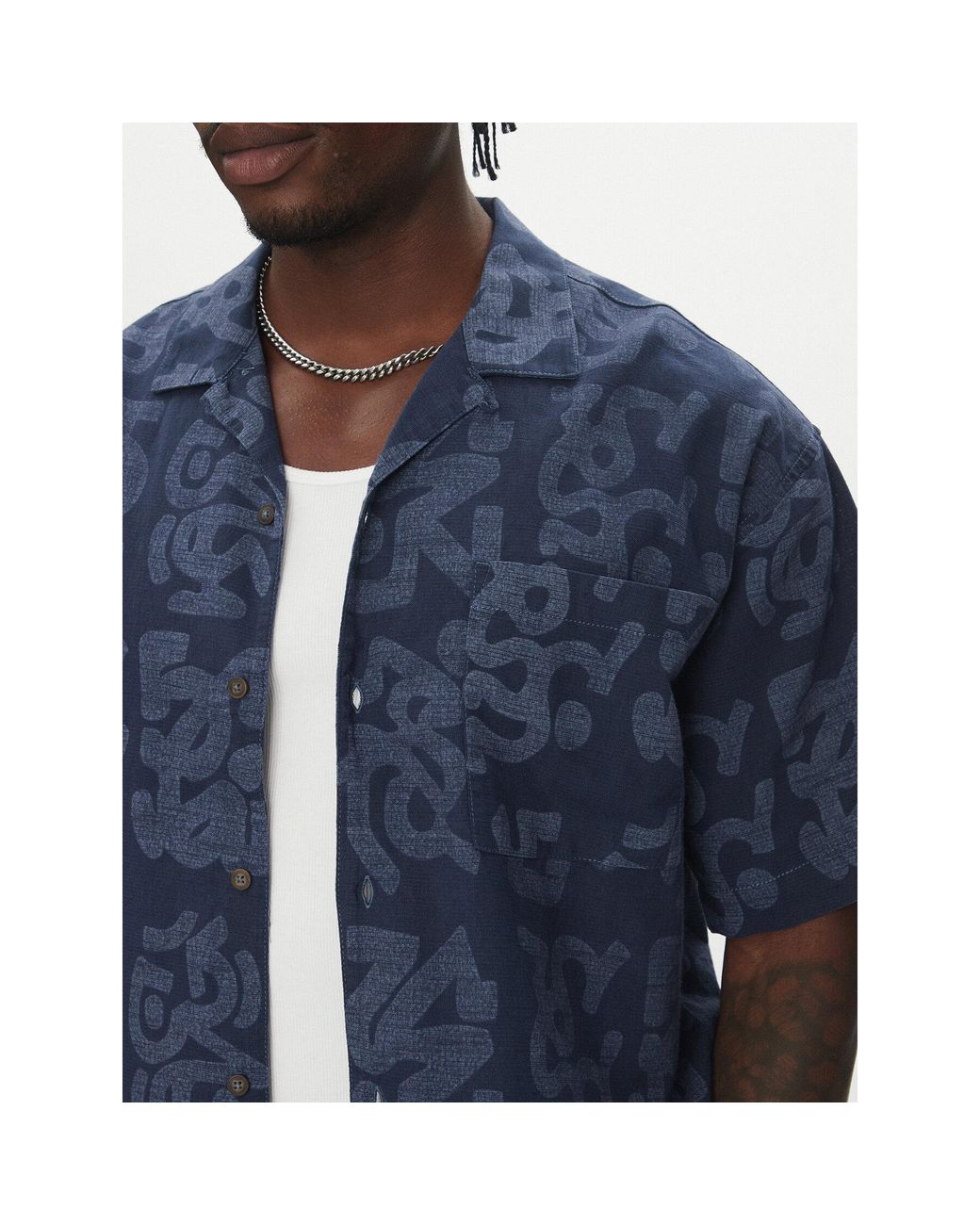 Element Hemd Thalweg Elywt00176 Regular Fit in Blue für Herren