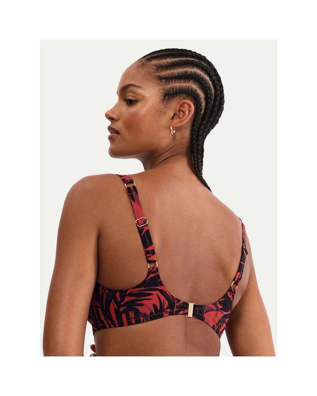 Triumph Brown Bikini-Oberteil Summer Palm 10226611