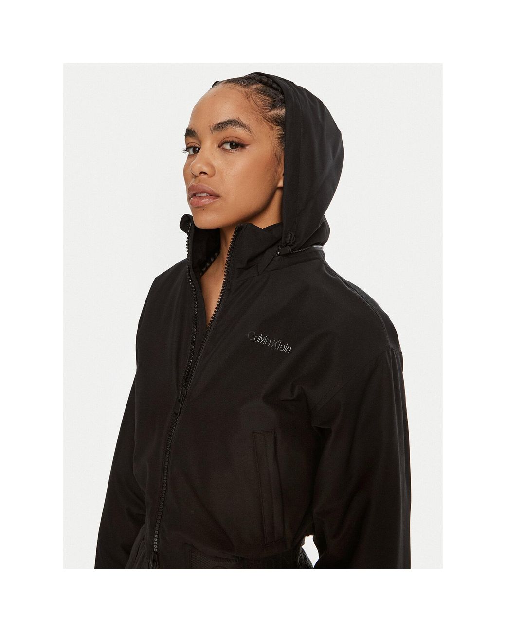 Calvin Klein Black Bomberjacke 00Gwf4O500 Regular Fit