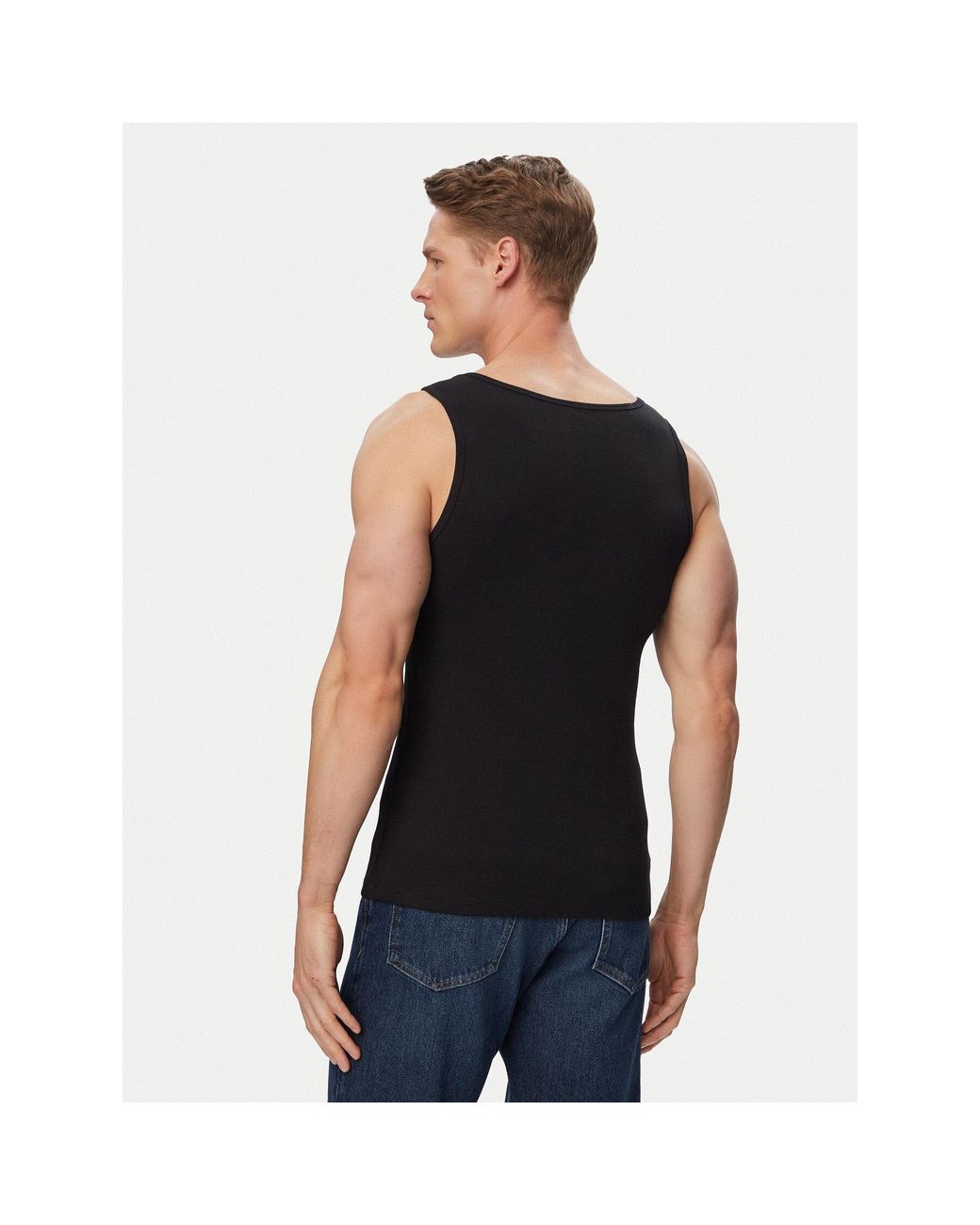 Boss Tanktop-Set 50542132 Regular Fit in White für Herren