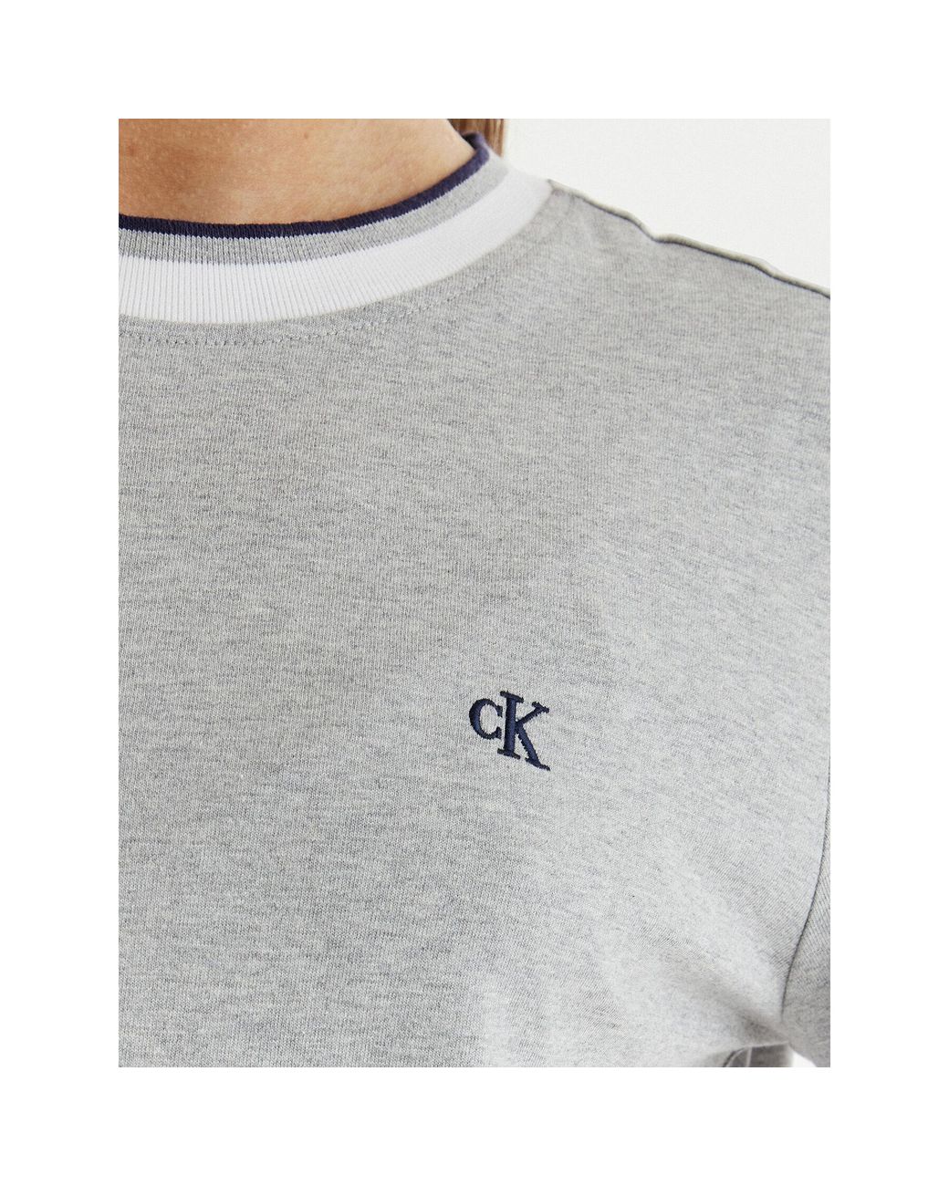 Calvin Klein Gray Kleid Für Den Alltag Lv047F248G Relaxed Fit