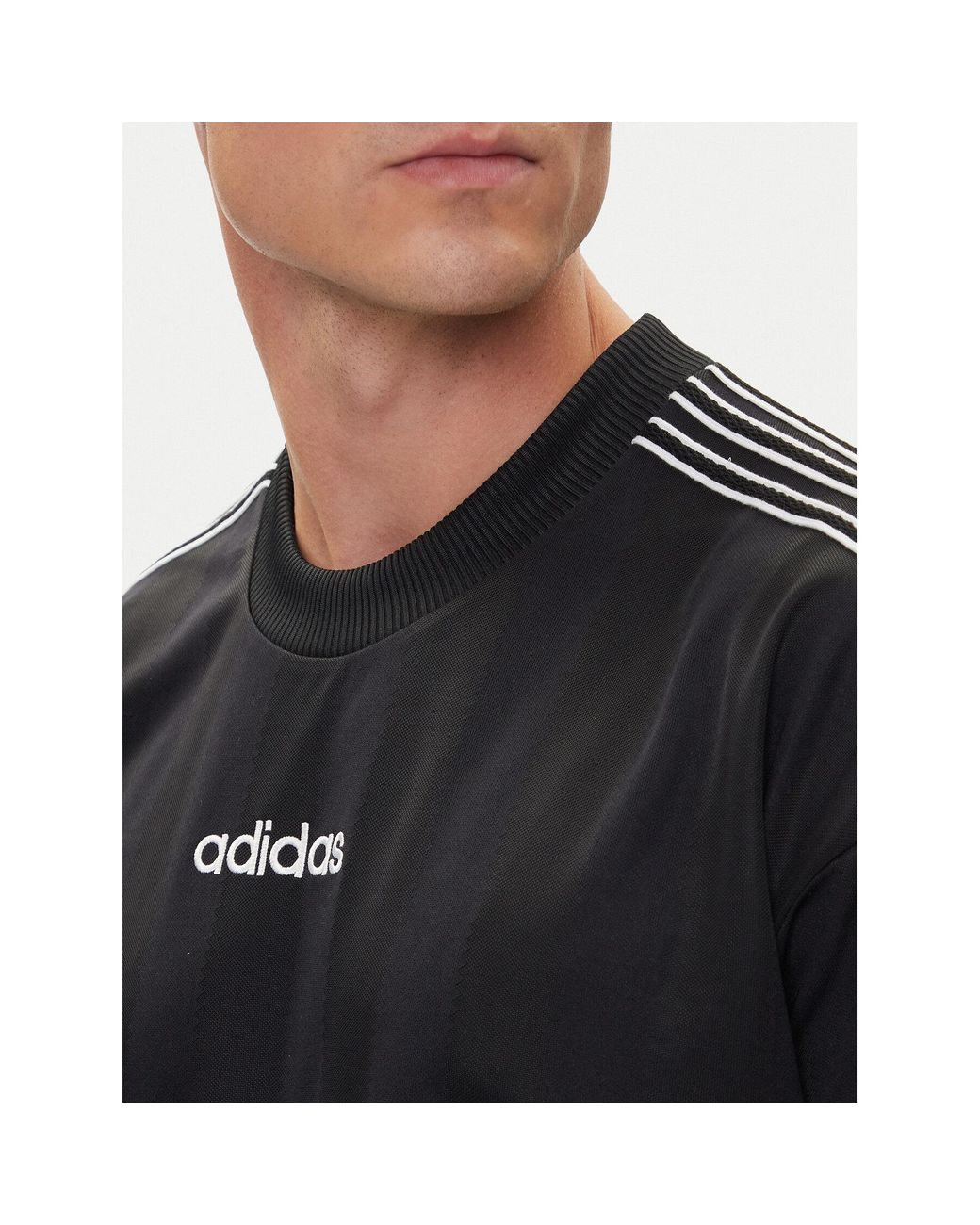 Adidas T-Shirt 90S Stripe Jx3068 Regular Fit in Black für Herren