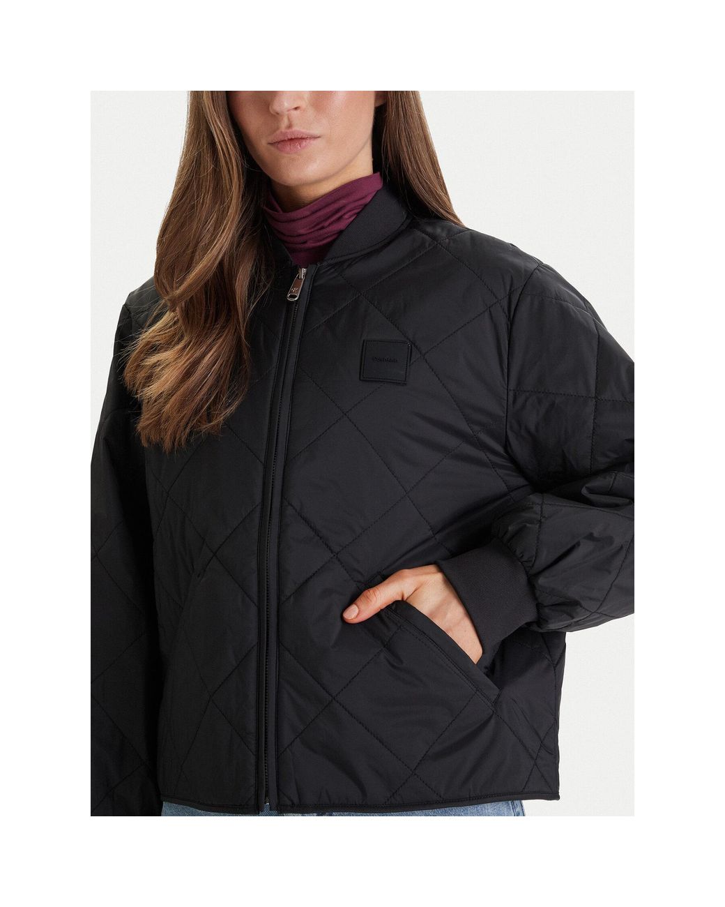 Calvin Klein Black Bomberjacke Lv147E514G Regular Fit