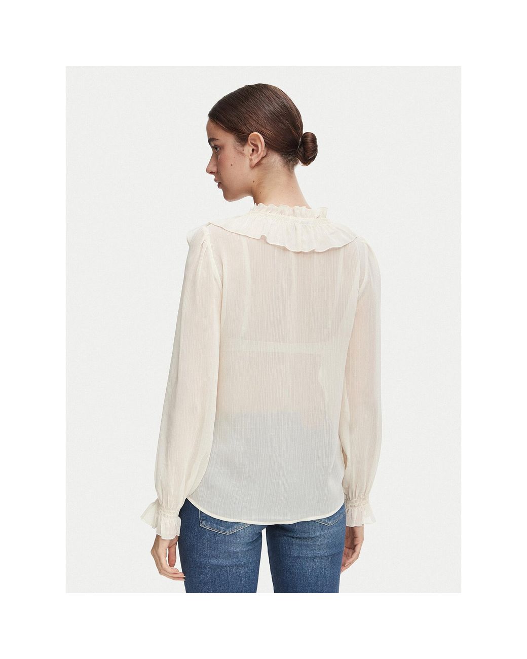 Morgan White Bluse 252-Cathy Regular Fit