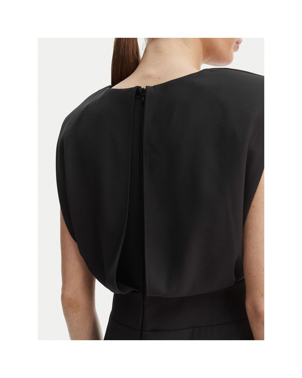 Rinascimento Black Coctailkleid Cfc0127570003 Slim Fit