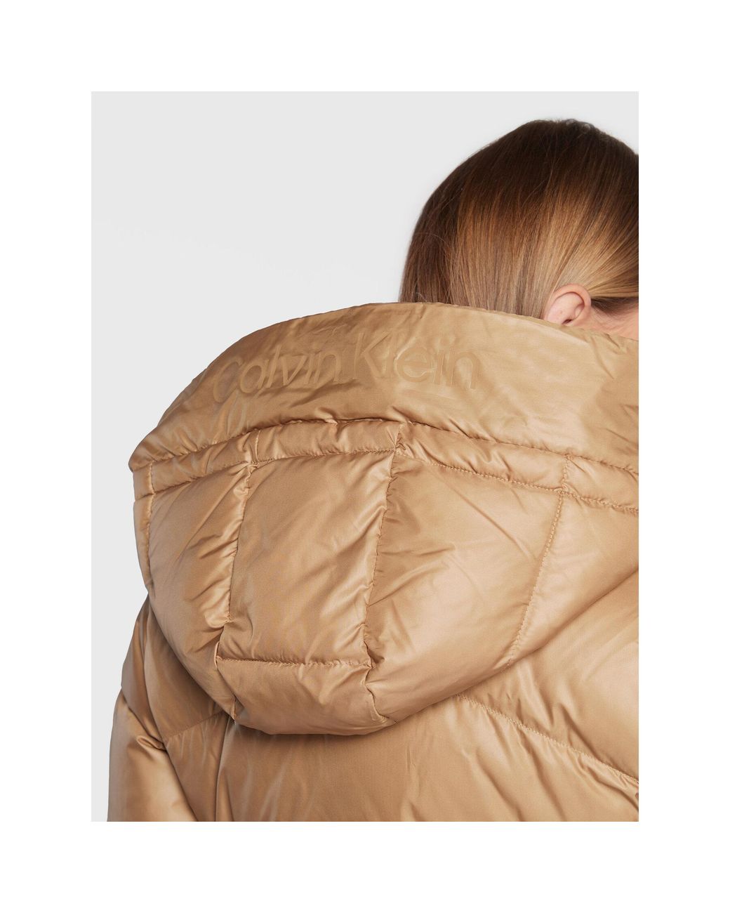 Calvin Klein Natural Daunenjacke Essential K20K204953 Regular Fit