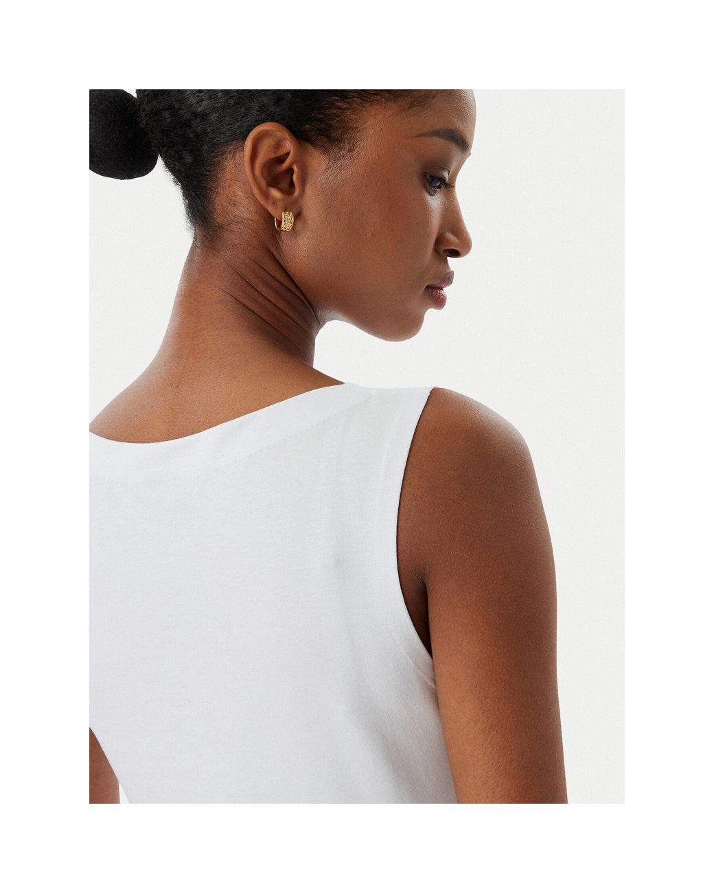 Vero Moda White Top Panda 10314416 Slim Fit
