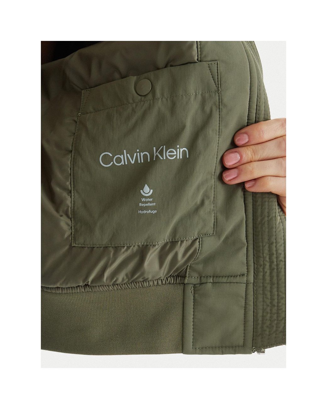 Calvin Klein Blue Bomberjacke Essential Lv047F505G Regular Fit