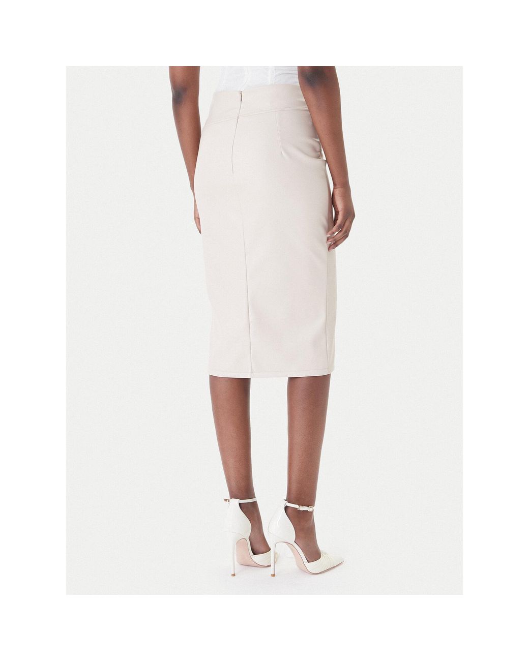 Rinascimento White Rock Aus Kunstleder Cfc0127468003 Slim Fit