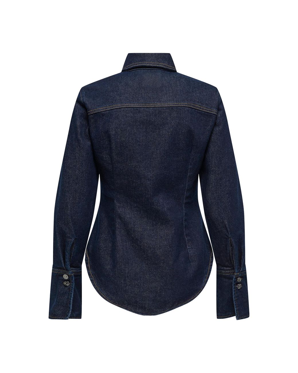 ONLY Blue Jeanshemd Perla 15359156 Slim Fit