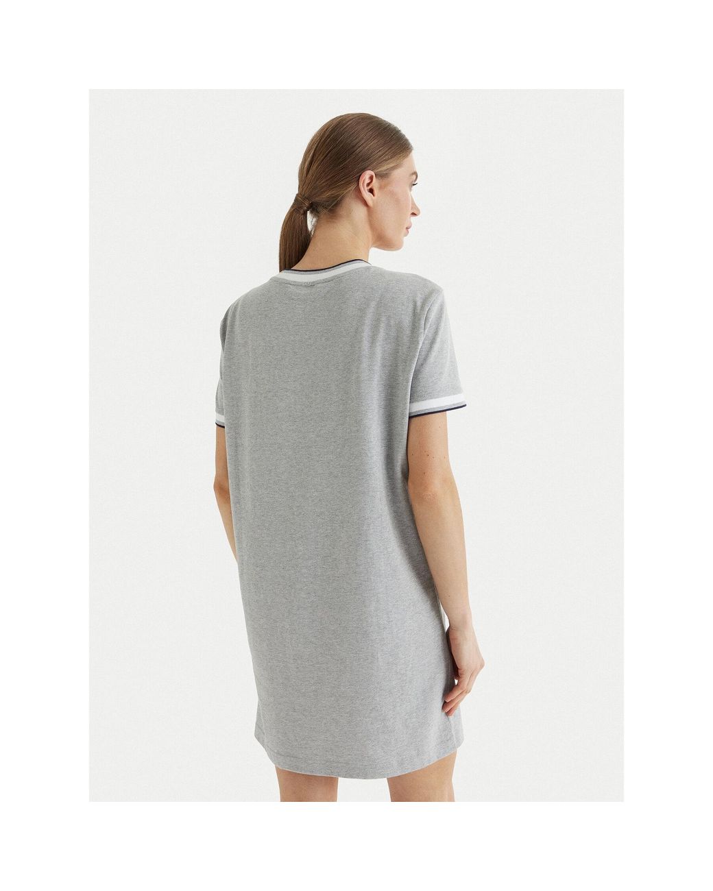 Calvin Klein Gray Kleid Für Den Alltag Lv047F248G Relaxed Fit
