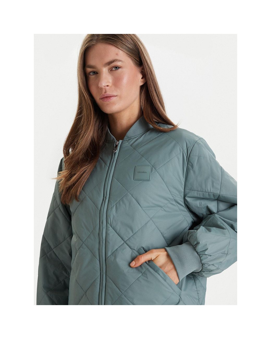 Calvin Klein Green Bomberjacke Lv147E514G Regular Fit