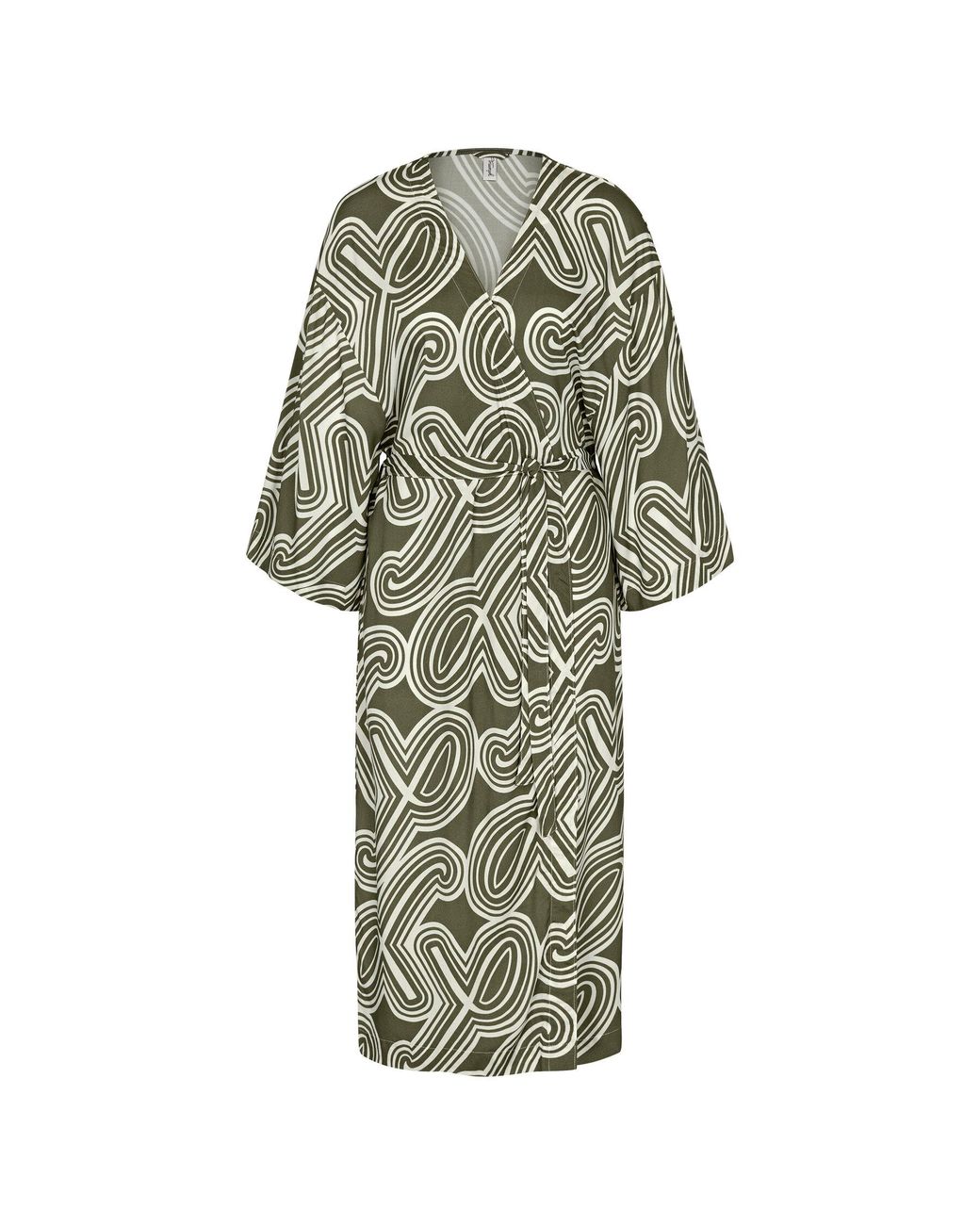 Triumph Green Kimono Beach Mywear 10222618 Relaxed Fit