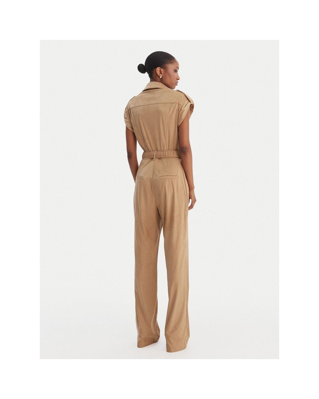 Guess Brown Jumpsuit W6Rd61 Wj472 Regular Fit