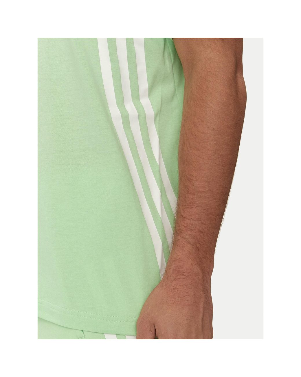 Adidas T-Shirt Future Icons 3-Stripes Ir9169 Loose Fit in Green für Herren